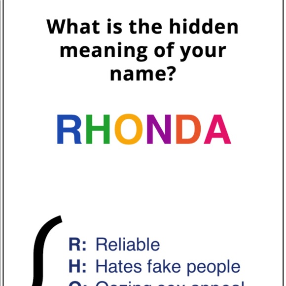 rhondaful